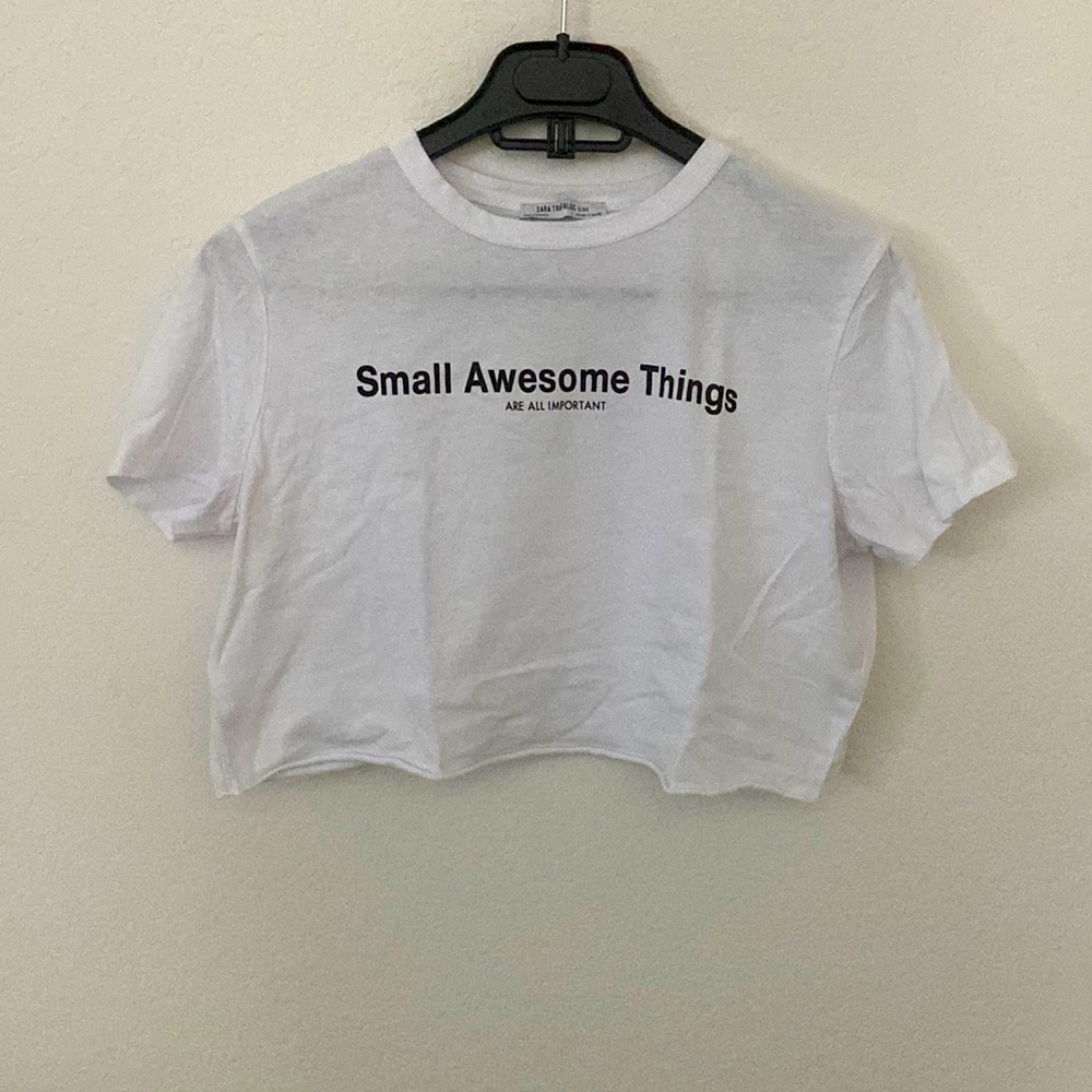 Printed Crop Top T-shirt
